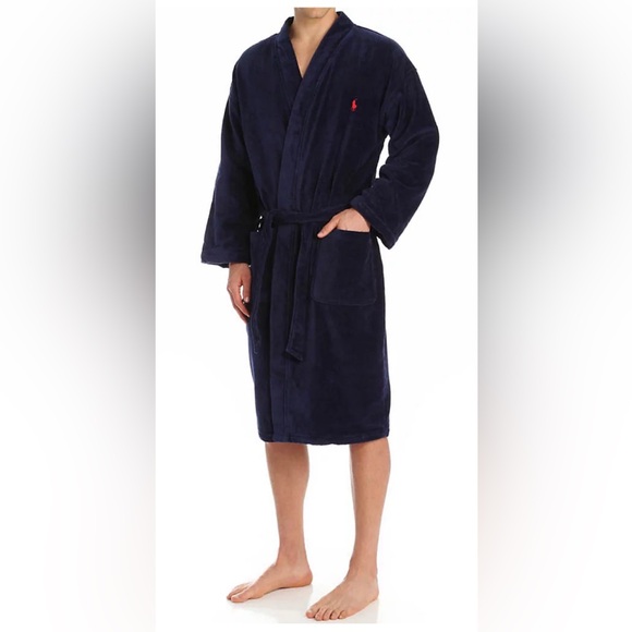 Polo Ralph Lauren Terry Velour Robe - Picture 1 of 3